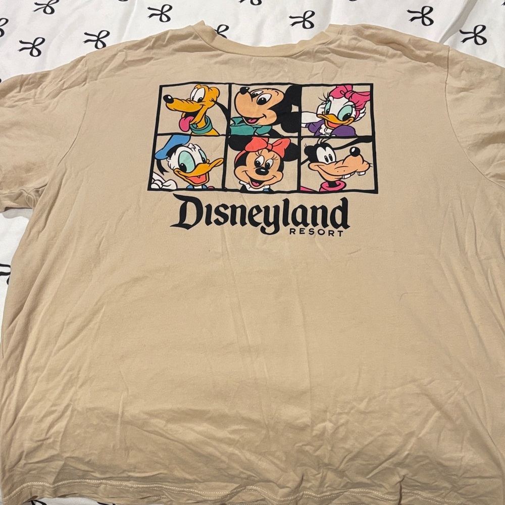 Disney Beige Apparel with Logo